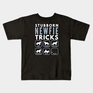 Stubborn Newfoundland Tricks - Dog Training Kids T-Shirt